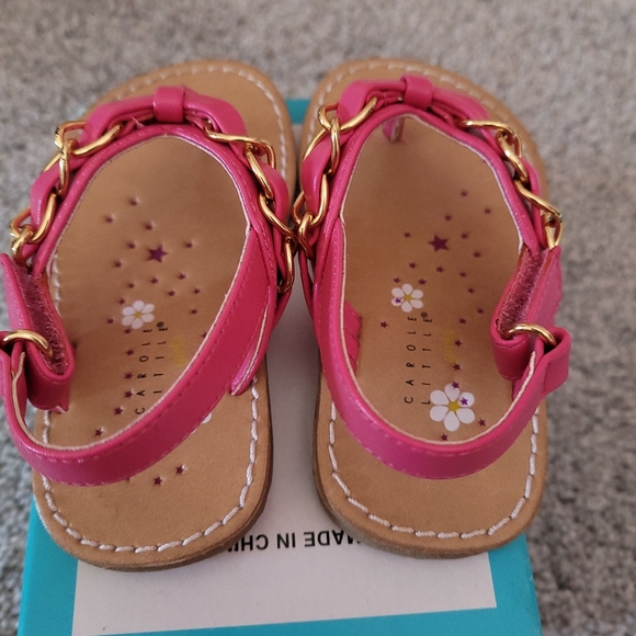 Carole Little Infant Girls 5 Sandals Fuschia - Picture 2 of 9